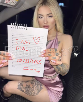 Photo escort girl Ceren: the best escort service